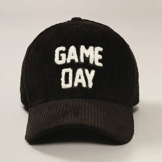 Corduroy GAME DAY Baseball Hat