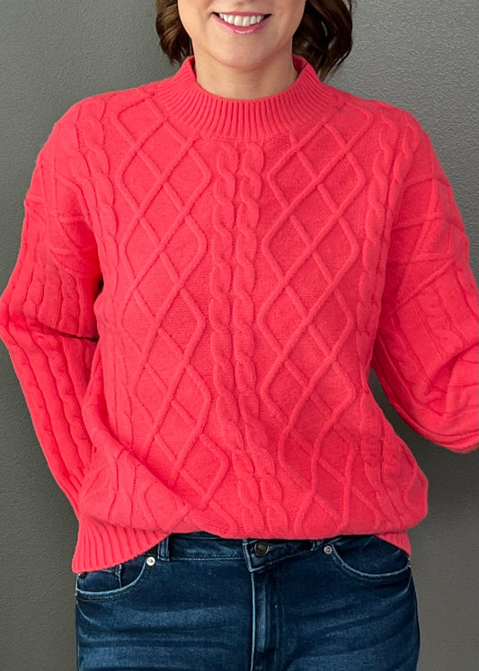 Claire Cable Knit Sweater