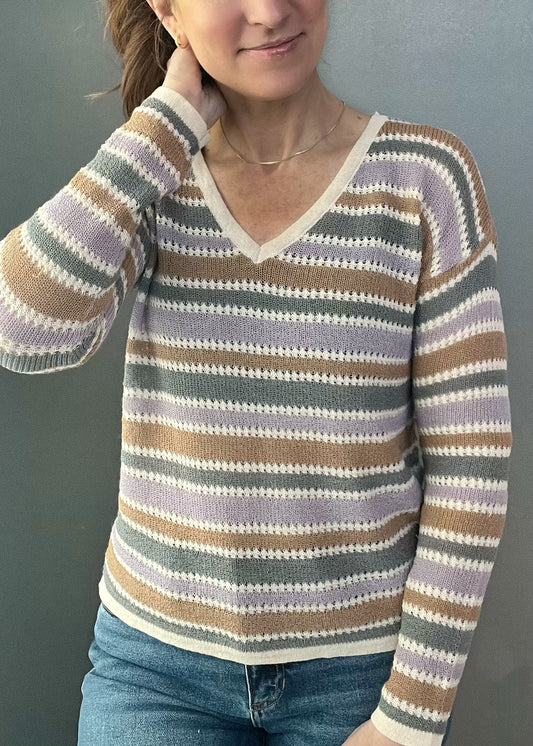 Harrison Striped Sweater