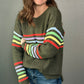 Riley Rainbow Stripe Sweater